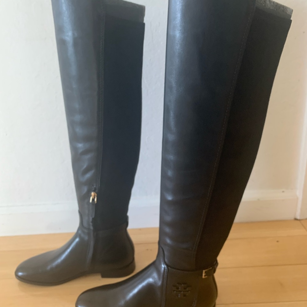 tory burch knee high boots